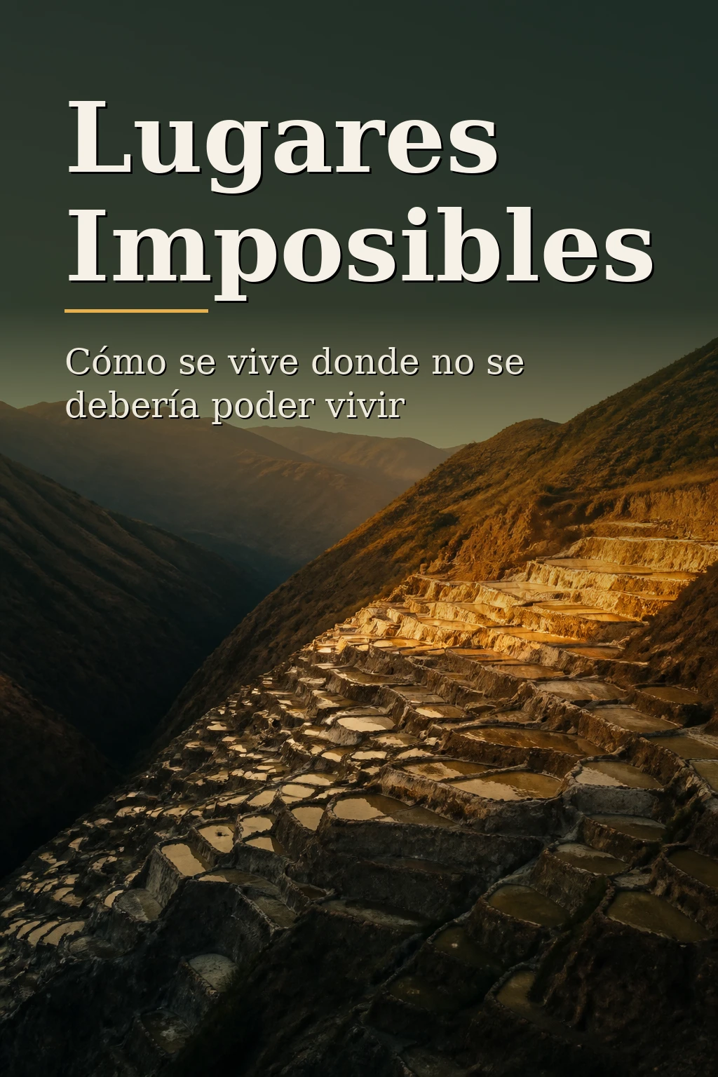 Veinte lugares donde no se debería poder vivir. Y sin embargo se vive.